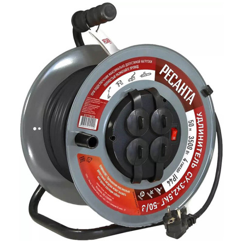 Удлинитель Ресанта СУ-3х2.5КГ-50/3